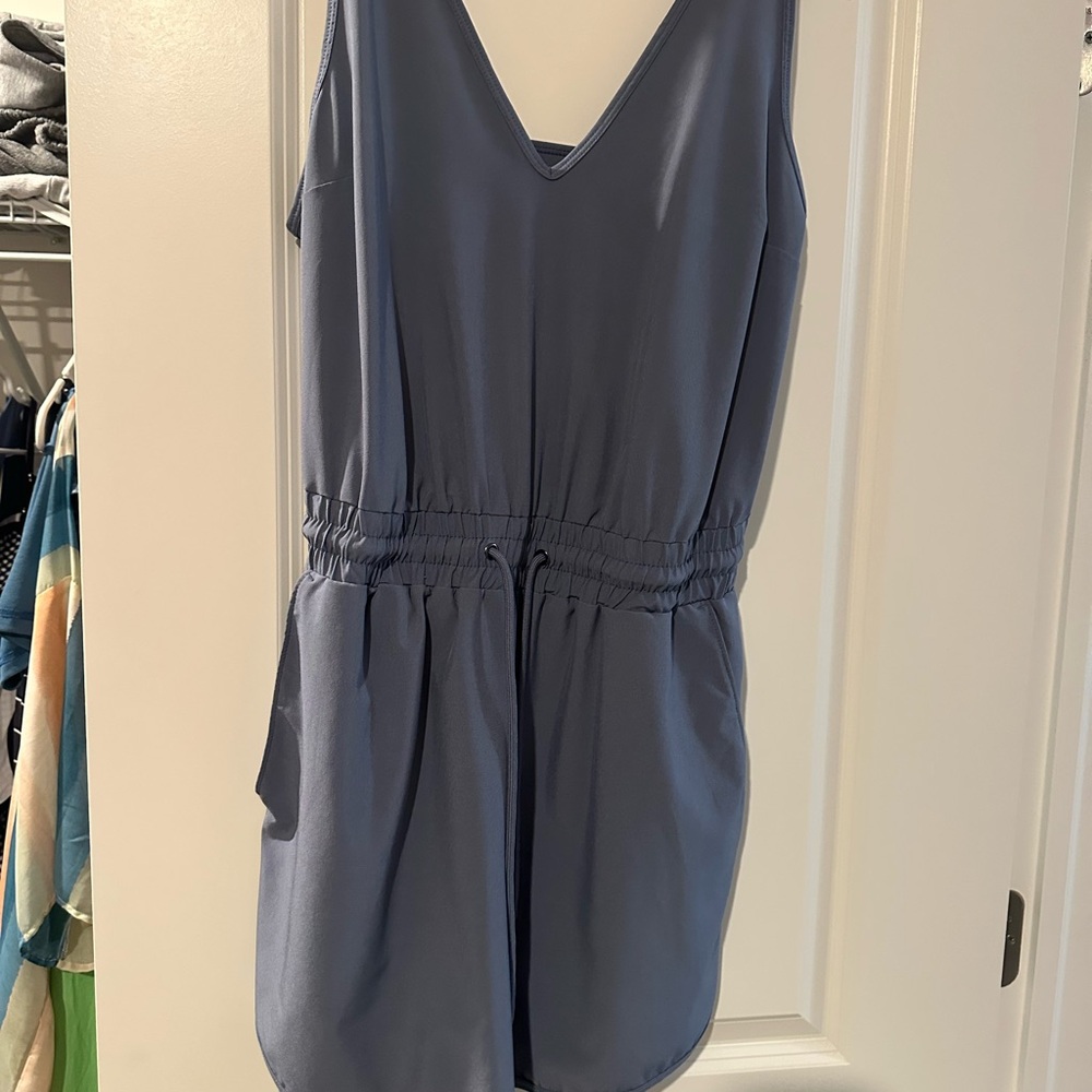 Abercrombie & Fitch light Blue traveler Romper